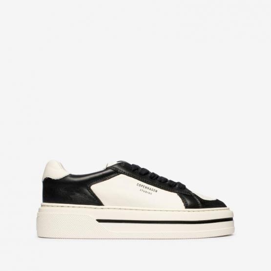 CPH181 LEATHER MIX BLACK/CREAM 