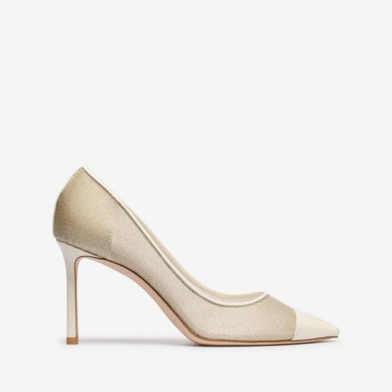ROMY 85 LATTE CHAMPAGNE ladies shoes online sigrun woehr