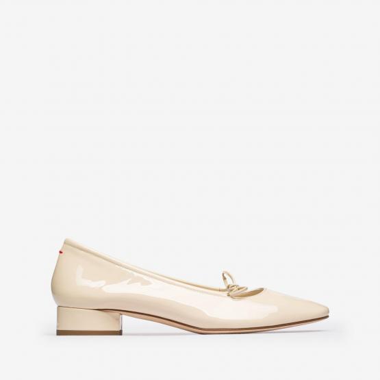 DARYA PATENT CALF CREAMY 37½
