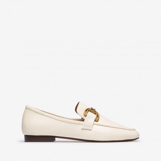 582Z10VK V24 LOAFERS OFF WHITE 