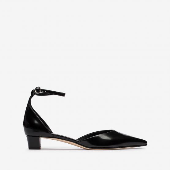 PERRINE LEATHER BLACK 40½