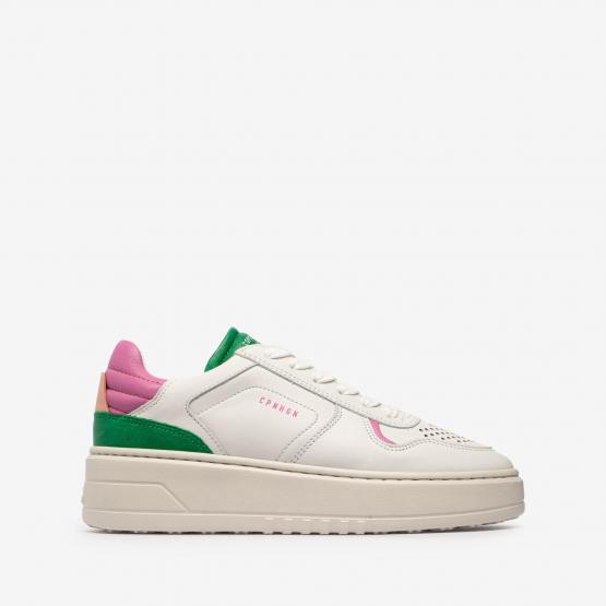 CPH76 LEATHER WHITE GREEN 36