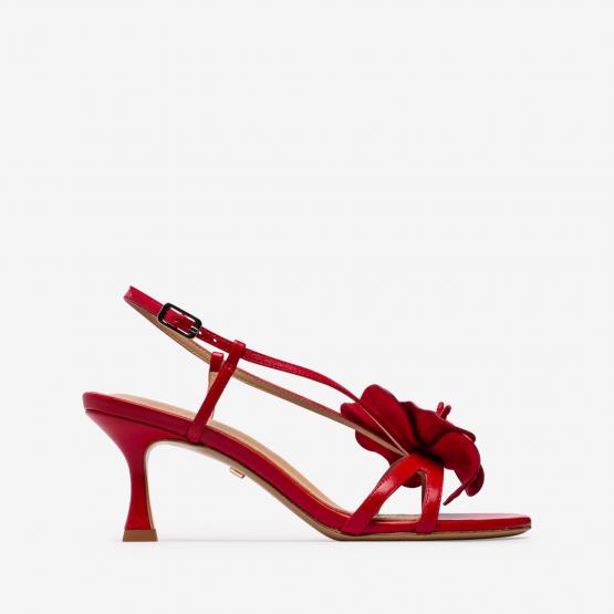 035Z13BK V25 SANDAL ROJO 40
