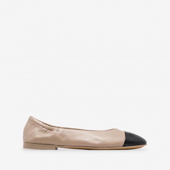 0833 GIORGIA GLOVE SAND NERO 