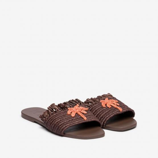 P58 Y0 LEATHER SANDALS 