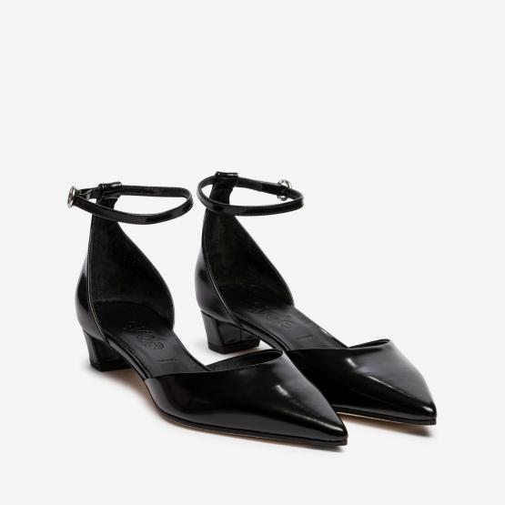PERRINE LEATHER BLACK 40½
