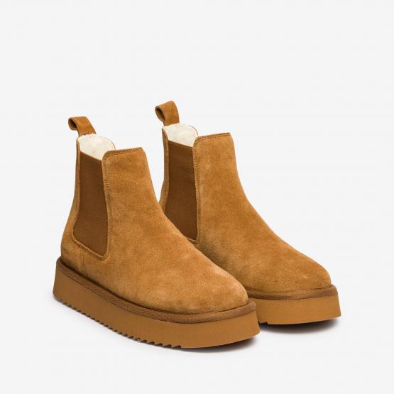 CPH258 SUEDE COGNAC 40