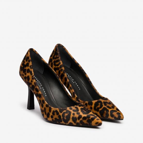 LORY CAVALLINO LEOPARD MIELE 36