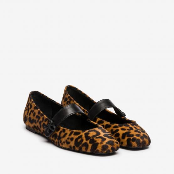 CONNYS CAVALLINO LEOPARD MIELE 