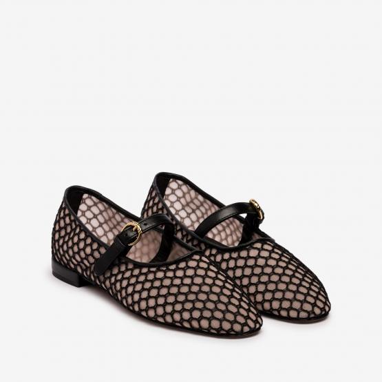 UJ44060A ISOBEL MESH BLACK 37½