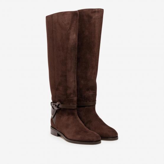 LAWTON KB FLAT CHOCOLATE 