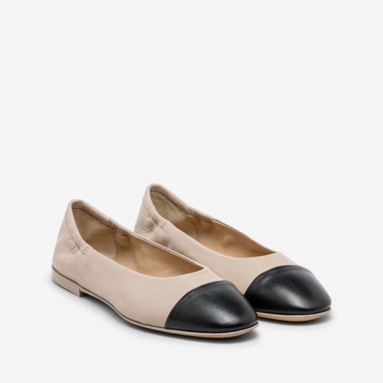 0833 GIORGIA GLOVE SAND NERO 