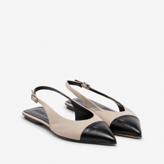 1101 GIORGIA GLOVE SAND NERO 