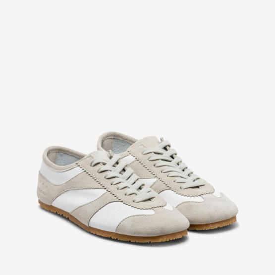 CPH717 LEATHER MIX WHITE GREY 