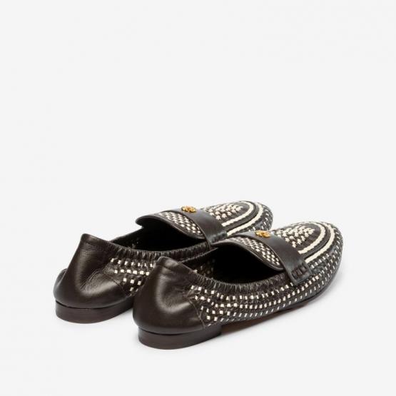 150215-250 WOVEN BALLET LOAFER 
