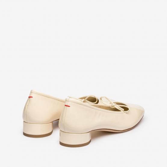 DARYA PATENT CALF CREAMY 37½