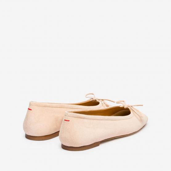 DELFINA KID SUEDE PEACH 