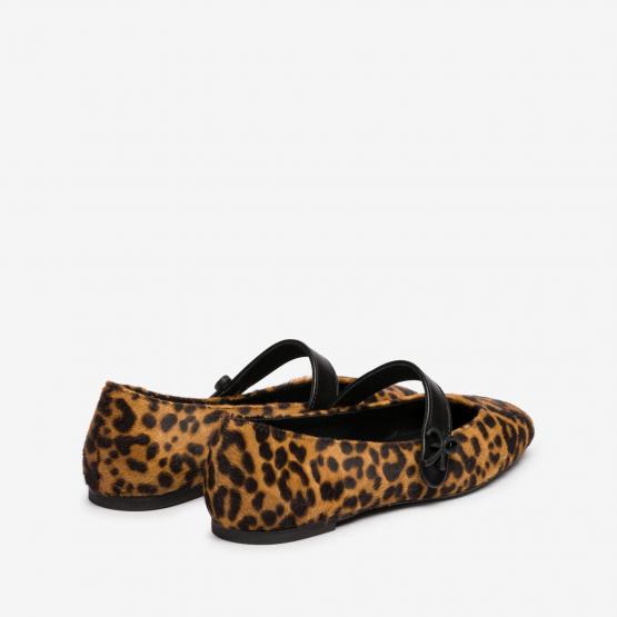 CONNYS CAVALLINO LEOPARD MIELE 