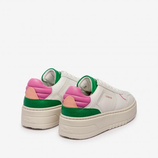 CPH76 LEATHER WHITE GREEN 36