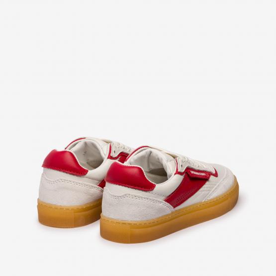 CPH90 LEATHER WHITE RED 41