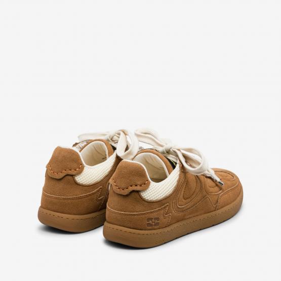 B1040009 RECYCLED SUEDE BROWN 