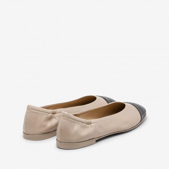 0833 GIORGIA GLOVE SAND NERO 