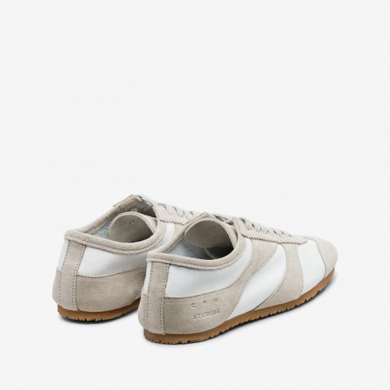 CPH717 LEATHER MIX WHITE GREY 