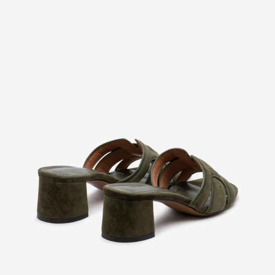 761Z30VKV26 MULES KAKI 