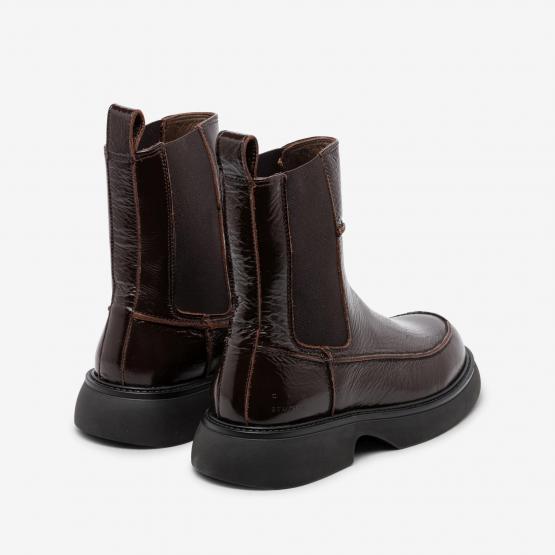 CPH759 PATENT LEATHER CHOCO 