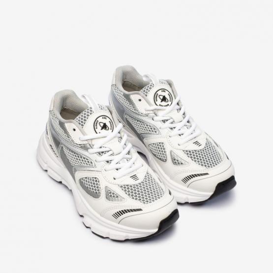 93036 MARATHON RUNNER WHI+SILV 