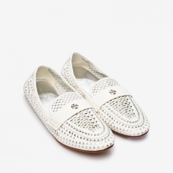150202-020 WOVEN BALLET LOAFER 