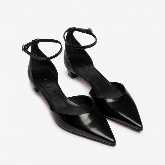 PERRINE LEATHER BLACK 40½