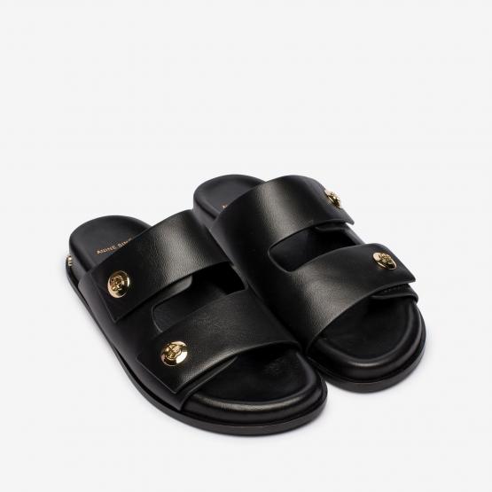 A144213000 ELLA SLIDES BLACK 