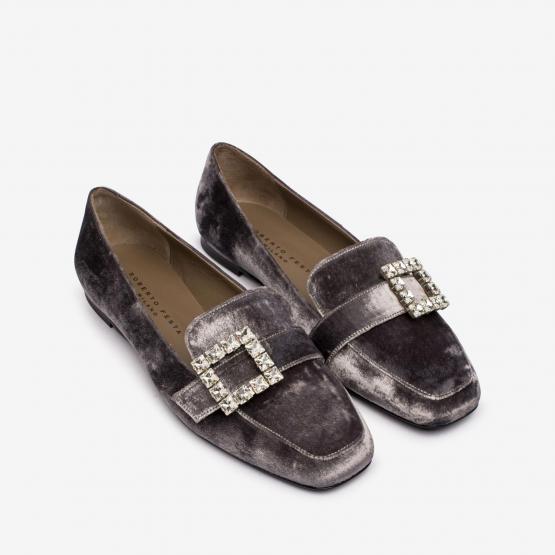 REGINA VELLUTO GRIGIO 37