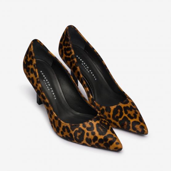 LORY CAVALLINO LEOPARD MIELE 36