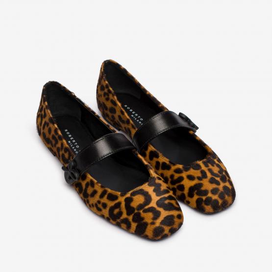 CONNYS CAVALLINO LEOPARD MIELE 