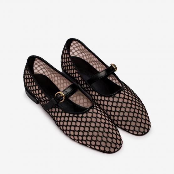 UJ44060A ISOBEL MESH BLACK 37½