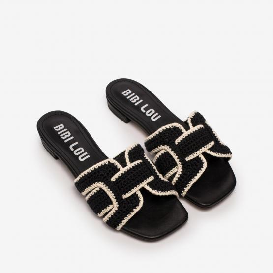760Z87VK V25 SANDALIAS NEGRO 