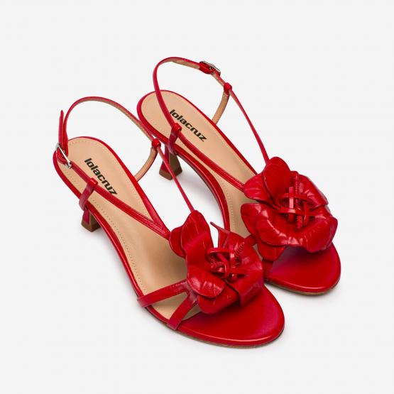035Z13BK V25 SANDAL ROJO 40