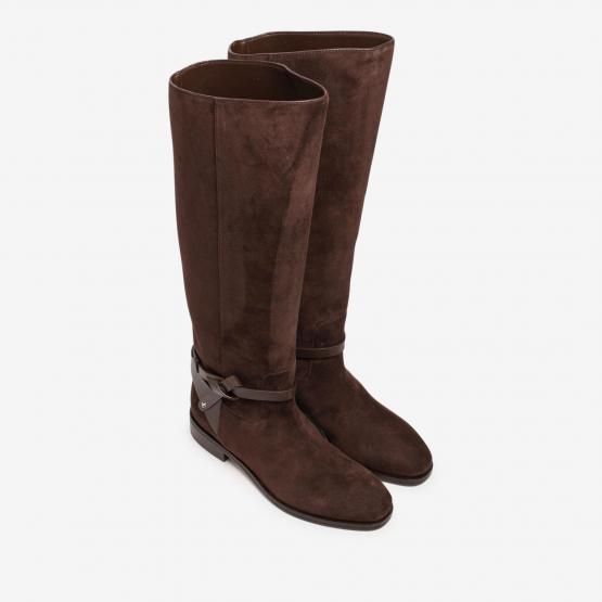 LAWTON KB FLAT CHOCOLATE 