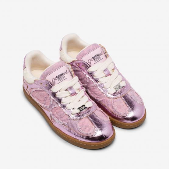 B1040008 CRINKLE METALLIC PINK 