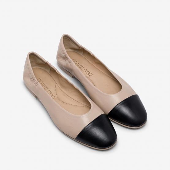 0833 GIORGIA GLOVE SAND NERO 