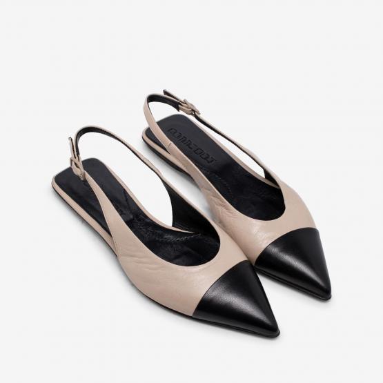 1101 GIORGIA GLOVE SAND NERO 