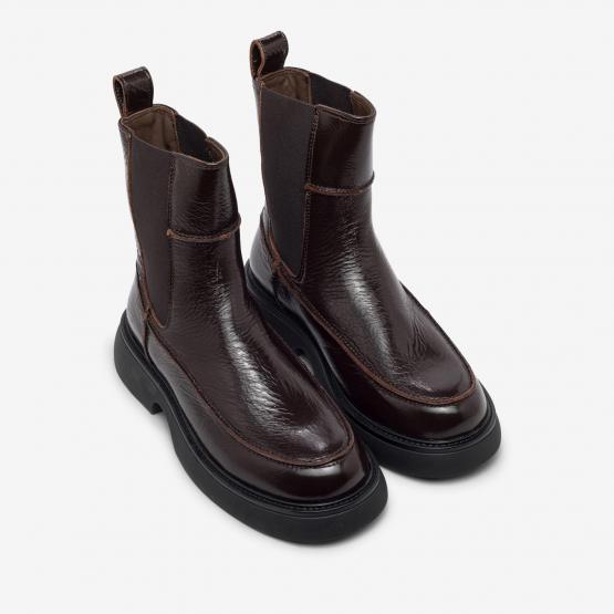 CPH759 PATENT LEATHER CHOCO 